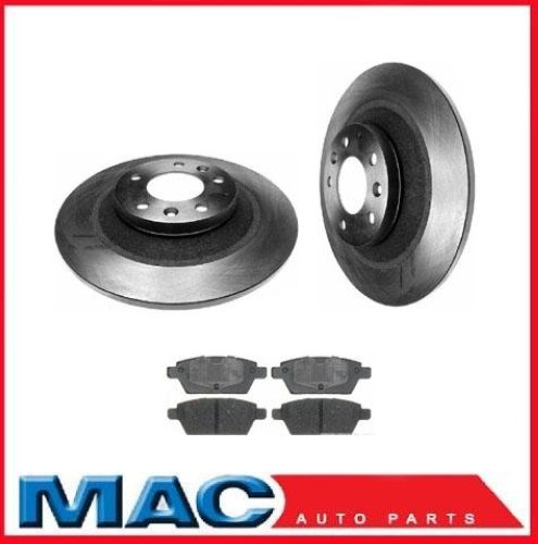 06 2007 Mazda Speed 6 2.3L Turbo Rotores de freno trasero 31436 y almohadillas de cerámica CD1161
