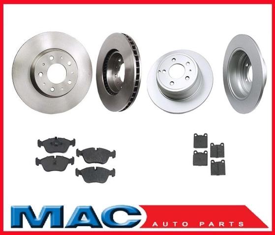 Fits 1994-1997 Volvo 850 Front & Rear Brake Disc Rotors & Pads 6Pc Kit