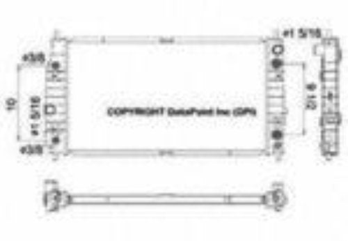 98-04 300M Intrepid Concord NEW 2184 Radiator