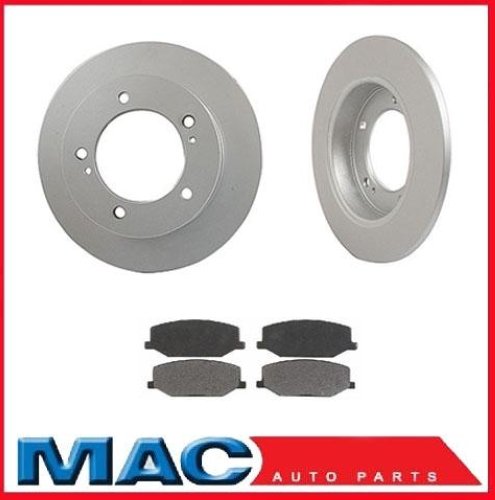 Fits 1994-1995 Suzuki Samurai Front Brake Rotors & Ceramic Brake Pads