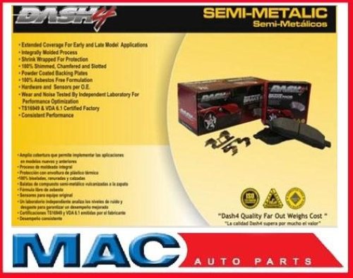 Dash 4 Brake CD1313 Pastilla de freno de disco TRASERO