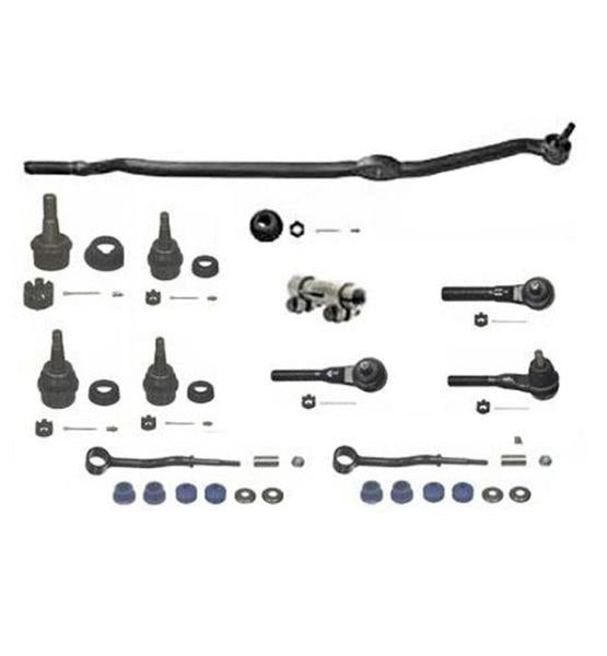 Fits 93-01 Jeep Cherokee Drag Link Tie Rod Ball Joints Steering and Suspension