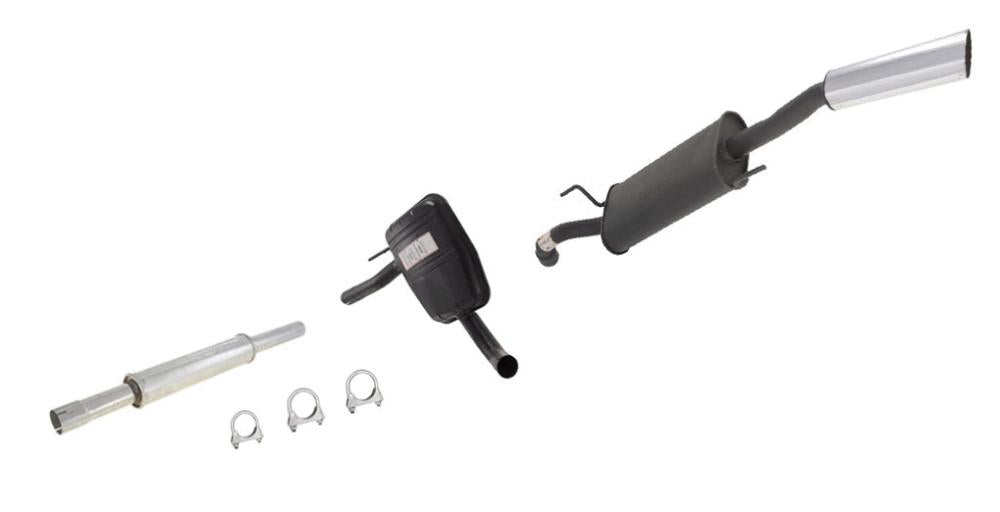 1990-1993 Volkswagen Passat 2.0L Sistema de tubo de escape silenciador