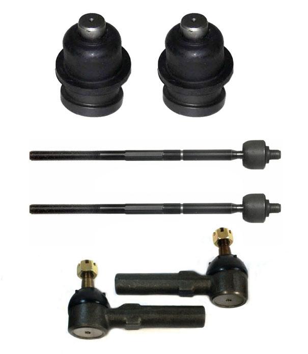 Rótulas inferiores, varillas de amarre interiores y exteriores para Chrysler Pt Cruiser 2001-2005