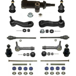 Fits For 01-06 Tahoe Suburban Silverado Idler Pitman Arm Ball Tie Rods Sway 13Pc