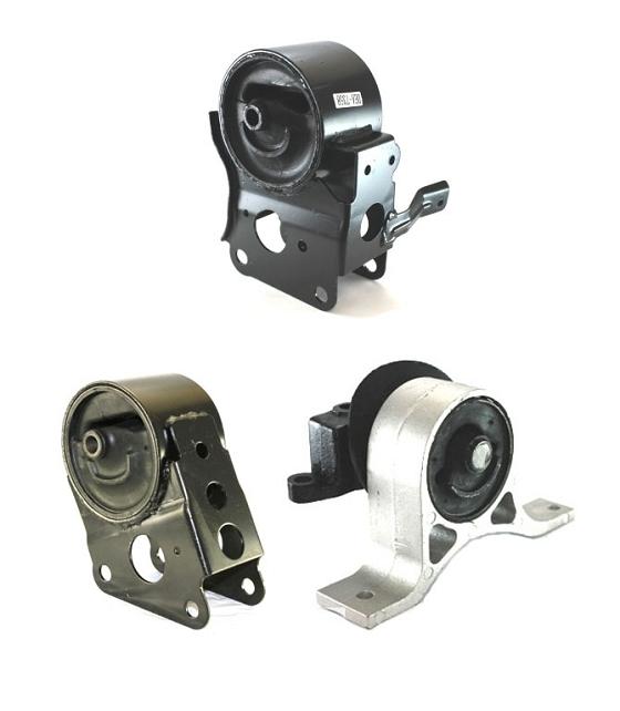 Kit de 3 soportes de motor delantero derecho trasero para Nissan Altima 3.5LM/T 02-06