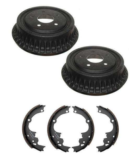 1992-2003 Chevrolet S10 Jimmy SUV Blazer (2) Tambores y zapatas de freno trasero
