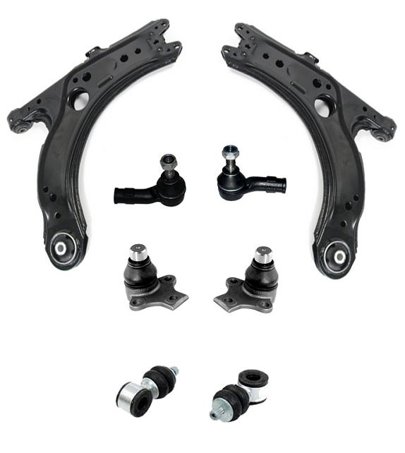 Brazo de control, rótula, varillas de amarre, enlace estabilizador 93-99 Jetta Golf Cabrio Nuevo