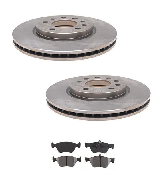 1994-1996 Saab 900 Rotores y pastillas de freno delantero 34062 MD644