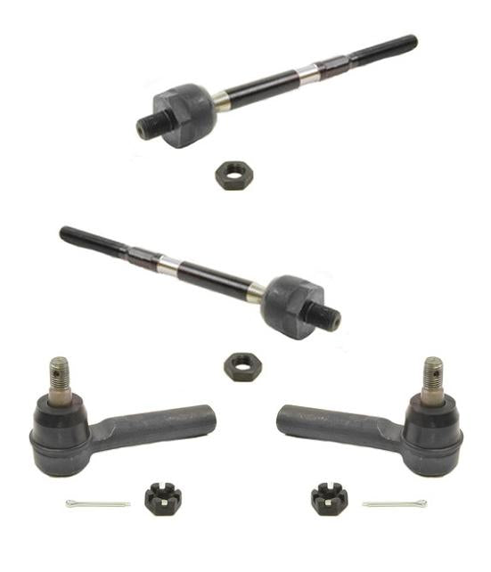 Fits Ford Fits Mercury EV81003 ES3667 Inner Tie Rod Ends Outer Tie Rods