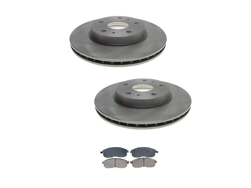 Se adapta a rotores de freno delanteros y pastillas de cerámica delanteras Suzuki SX4 SX 4 2007-2012.