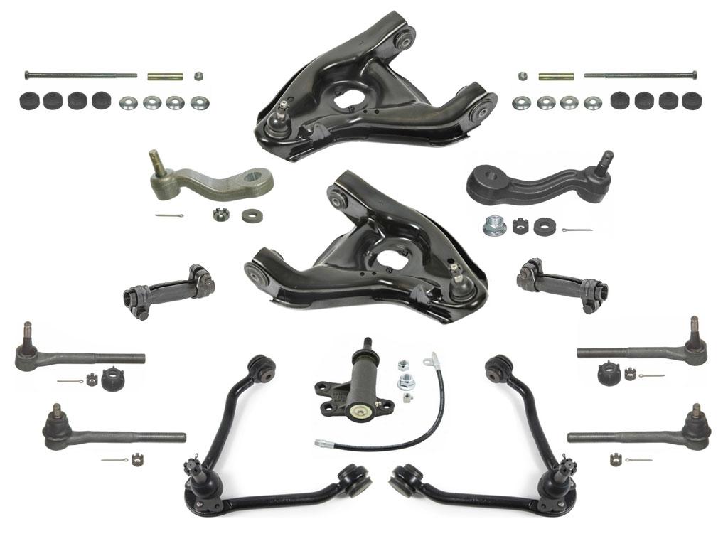 GM Truck 2 W/D 2500 3500 8600GVW Control Arms 4 Control Arms Tie Rods Arms