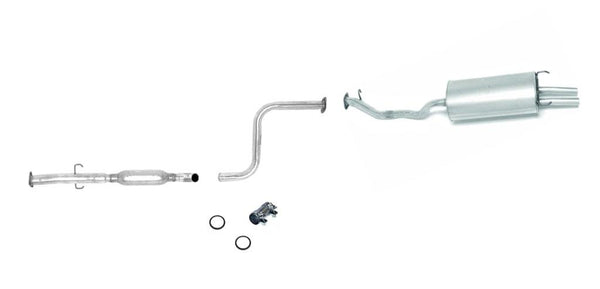 For Honda Accord 1991 1992 1993 SE EX 2.2 Resonator Pipe Muffler Exhaust System