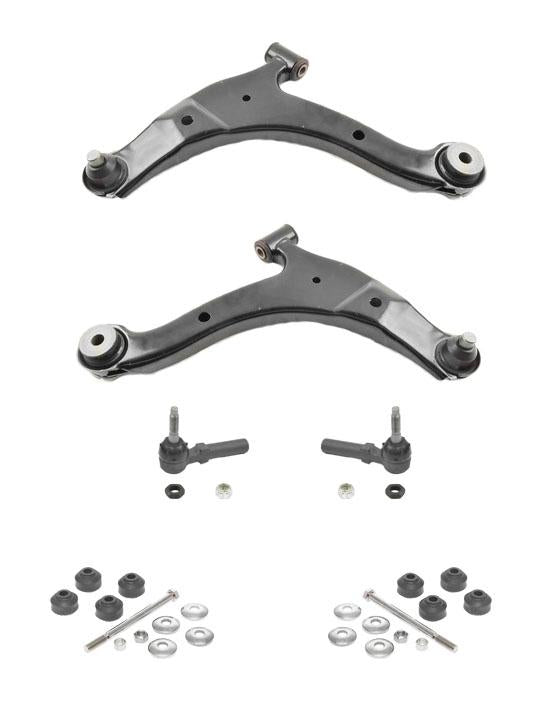 Neon Cruiser Kit de chasis de 6 piezas Brazos de control Rótulas Varillas de amarre Enlaces estabilizadores