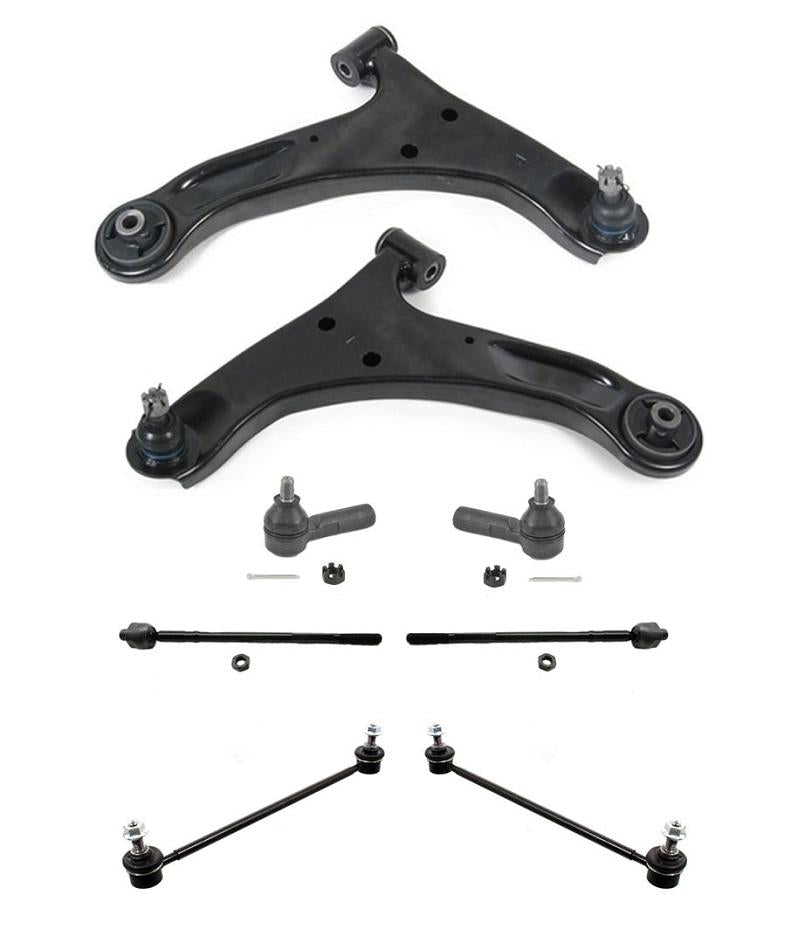 Front Control Arms Ball Joints Tie Rods & links For Suzuki Grand Vitara 2006-13