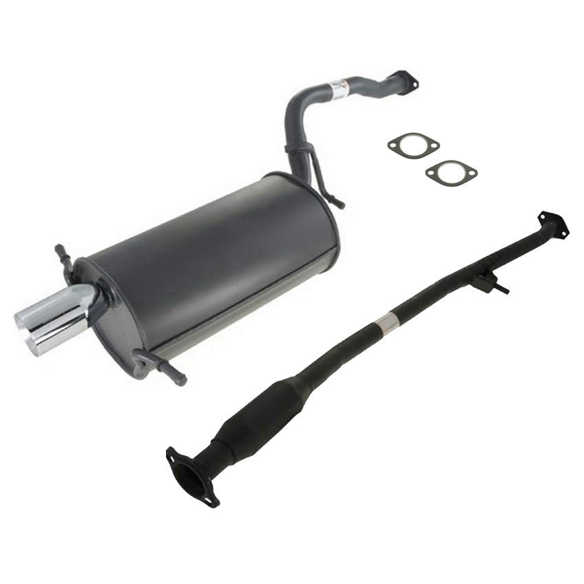 Muffler Exhaust Pipe System Sedan fits for Subaru Legacy 1995-1999