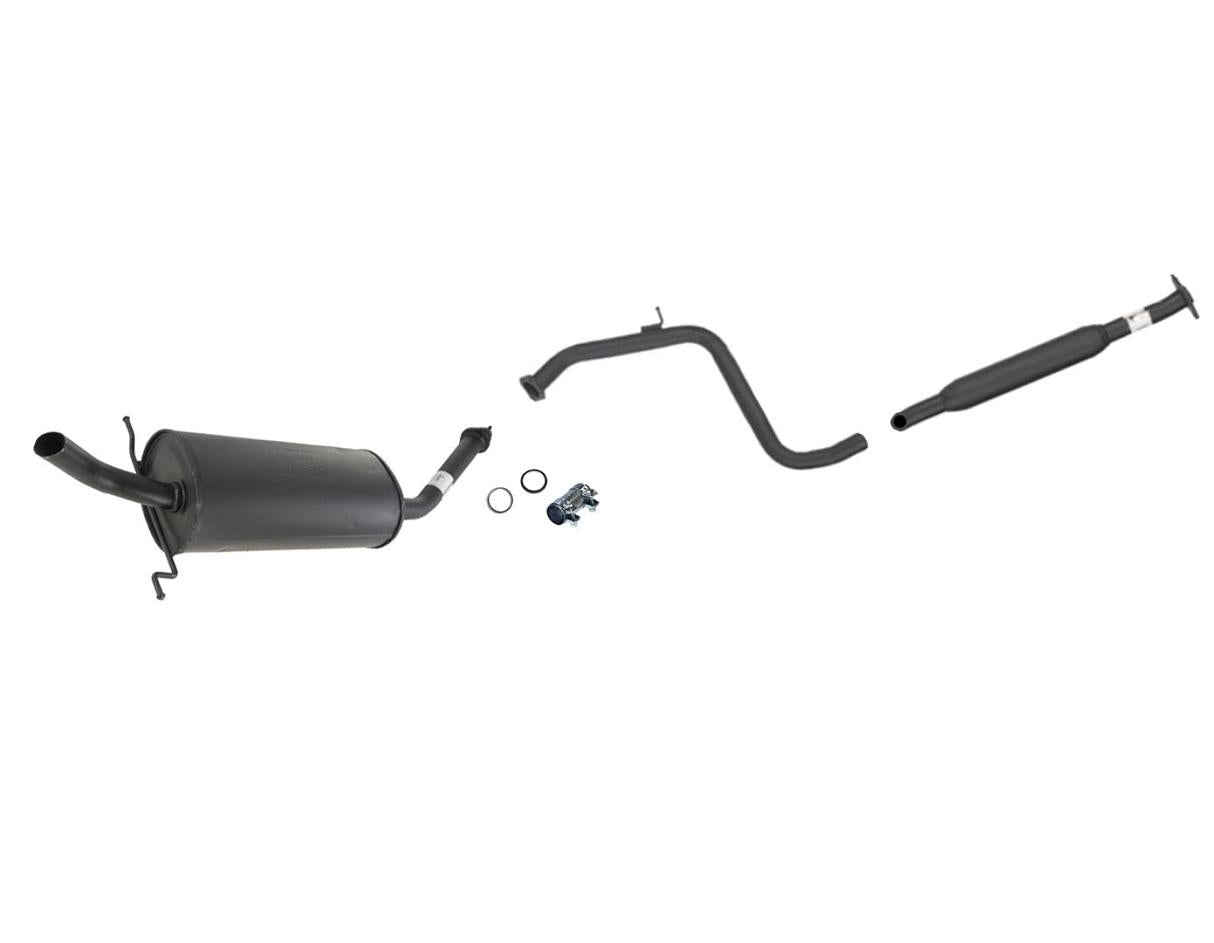 Middle Resonator & Muffler Exhaust System for Mazda 626 2000-2002 2.0L