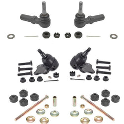 6Pc GM Cars Chassis Kit REF# (2) K5333 (2) K8989 (2) ES3452 Ball Joint Tie Rods