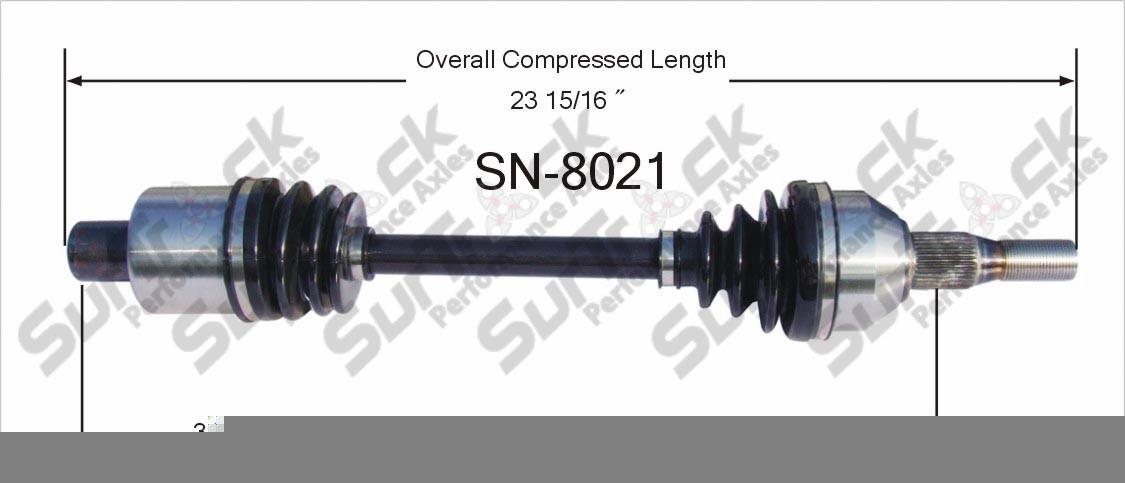 Saturn VUE CV Drive Axle Shaft Premium Quality Passengers Side