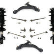 98 to 12/2002 Sienna Control Arms BJ Tie Rods Sway Bar Coil Springs Struts 10Pc