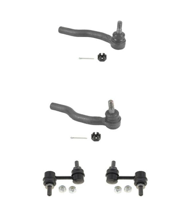 4 varillas de amarre, eslabones de barra estabilizadora, KIT de 4 piezas 800031800032 750146 04-13 QX56