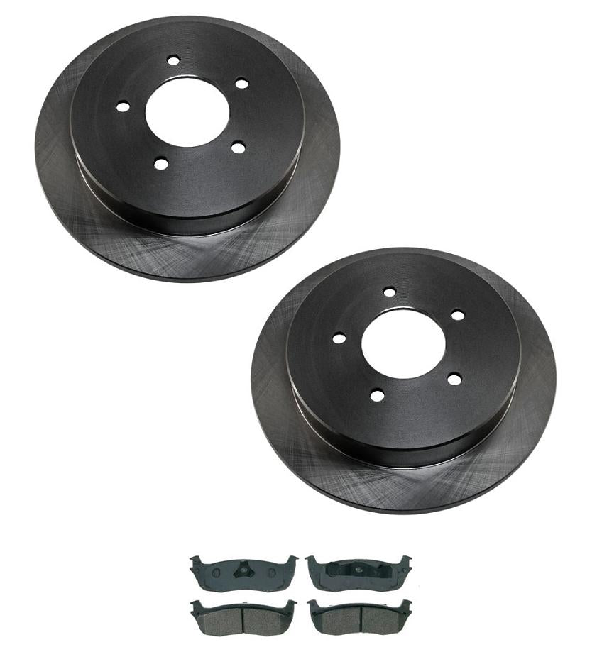 Expedition 97-02 & Navigator 98-02 Rear Disc Brake Rotors and Rear Brake Pads