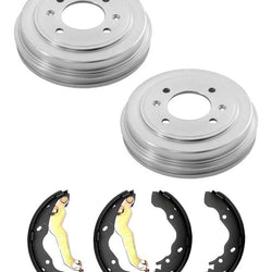 For Hyundai Elantra 2002-2006 Rear Brake Drums and Brake Shoes