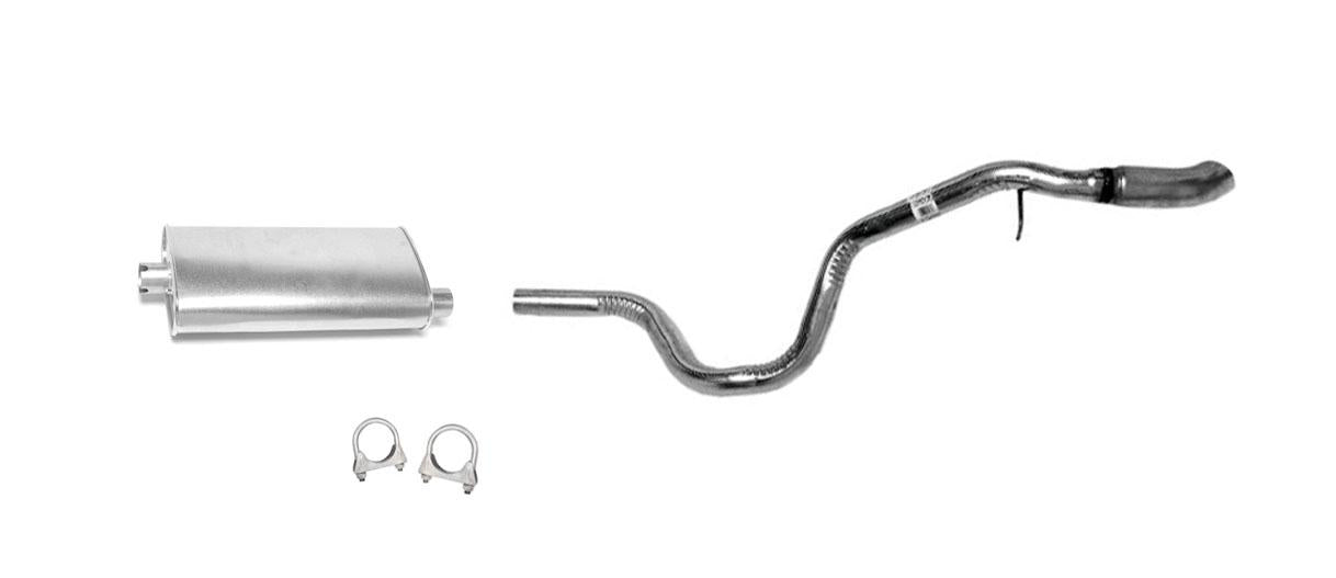 Se adapta al sistema de escape con silenciador Jeep Grand Cherokee 5.2L 98, entrada 2.25, salida 2.00