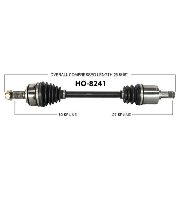CR-V 2007-2011Eje del eje CV delantero izquierdo/lado del conductorHO-8241