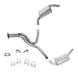 1982 Corvette V8 Y Pipe and Rear Left and Right Mufflers