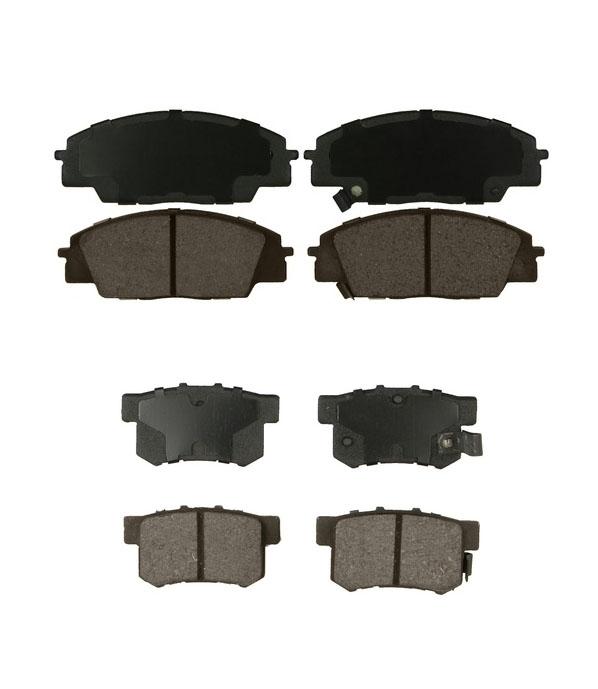 For Honda S2000 2000 2002 2003 2004 2005 2006 2009 Front & Rear Brake Brake Pads