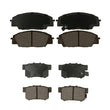 For Honda S2000 2000 2002 2003 2004 2005 2006 2009 Front & Rear Brake Brake Pads