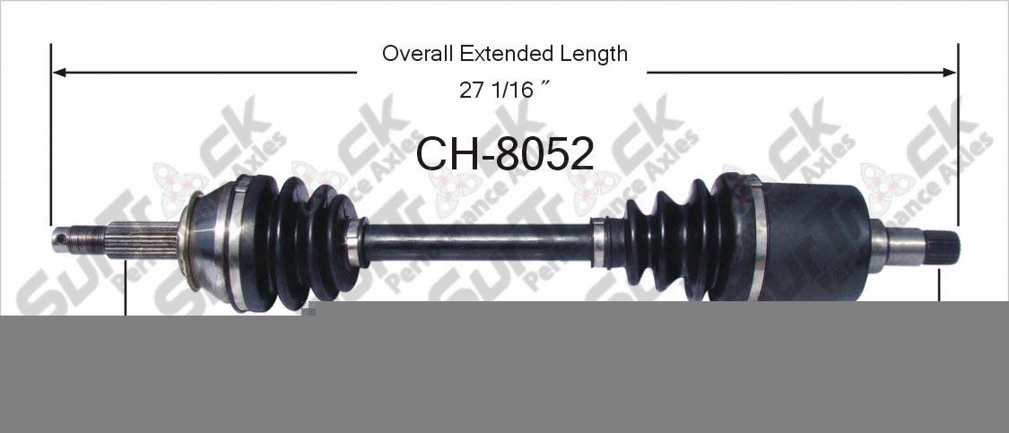 CV Drive Axle Shaft Fits Chrysler, Dodge for 83-86 Labaron