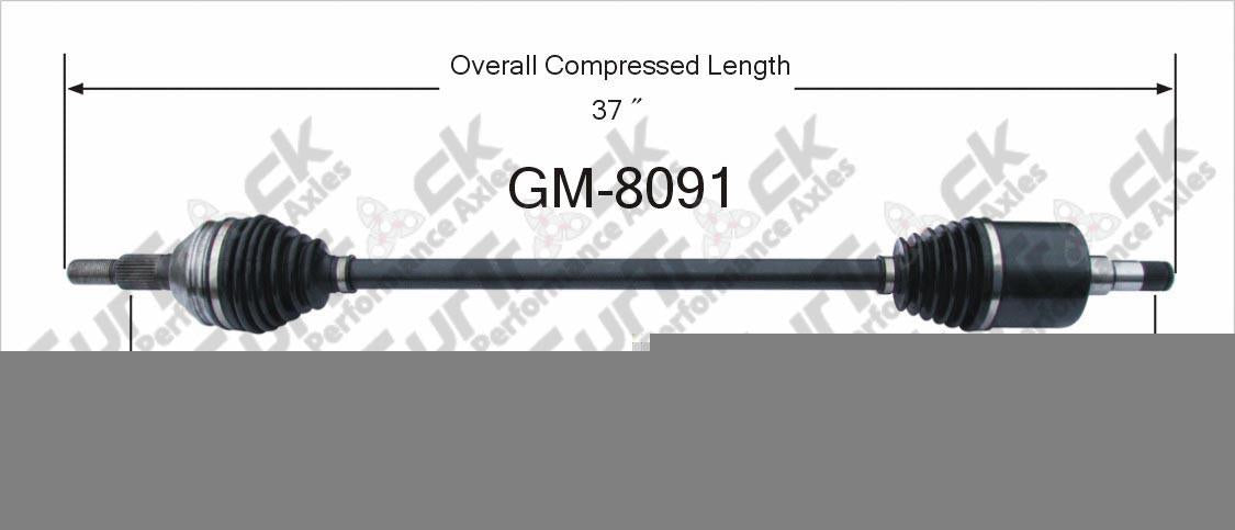 CV Drive Axle Shaft Fits Oldsmobile Alero Pontiac Grand AM 2000-04 Front P
