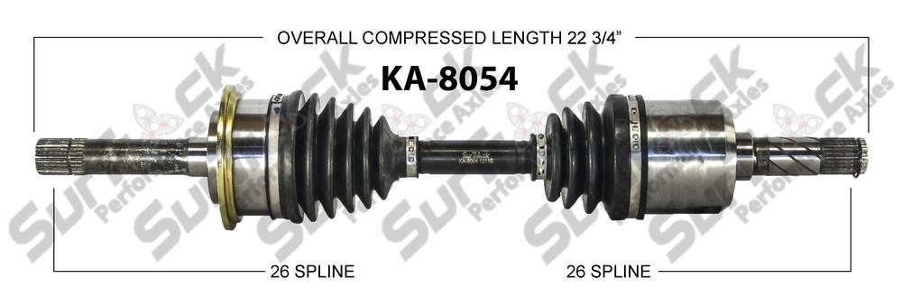 CV Drive Axle Shaft Fits Kia Sportage 4WD 2001-02 Front P