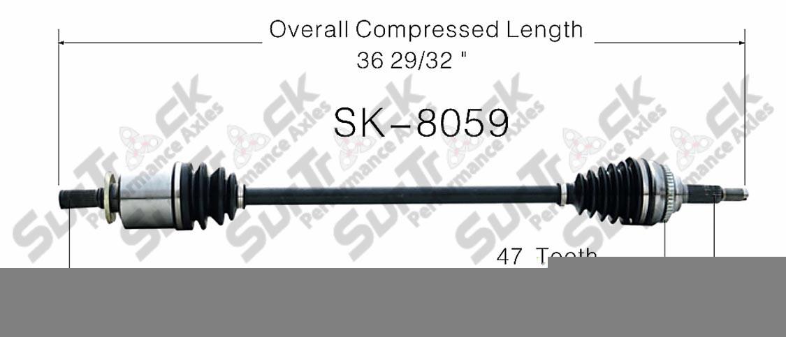 CV Drive Axle Shaft Fits Chevy Optra Suzuki Forenza Reno A/T 2004-08 Front P