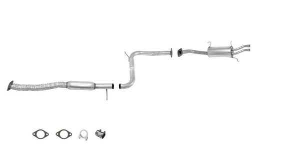 1991-1995 Ford Escort 1.8L Tracer LTS 1.8L DOHC Engine Muffler Exhaust System