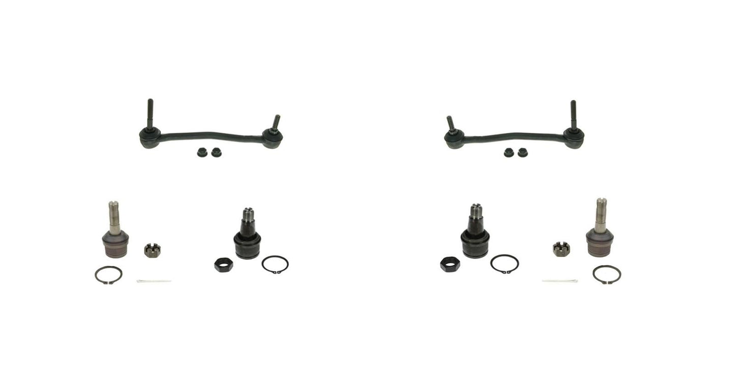 Kit de enlaces estabilizadores de balanceo Excursion Superduty F250 F350 F450 4x4 rótulas 6 piezas