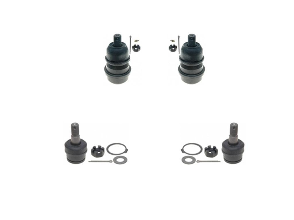 Fits 07-13 Wrangler (4) Upper & Lower Ball Joints REF# K3185 K3134T FPD Brand