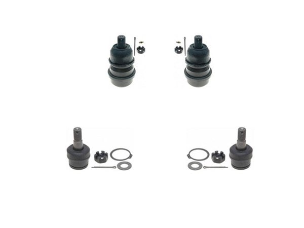 Fits 07-13 Wrangler (4) Upper & Lower Ball Joints REF# K3185 K3134T FPD Brand