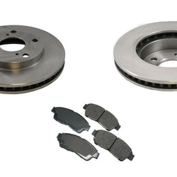 Para Toyota Camry 1992-1999, rotor de freno delantero de 2,2 L y pastillas de freno de cerámica.