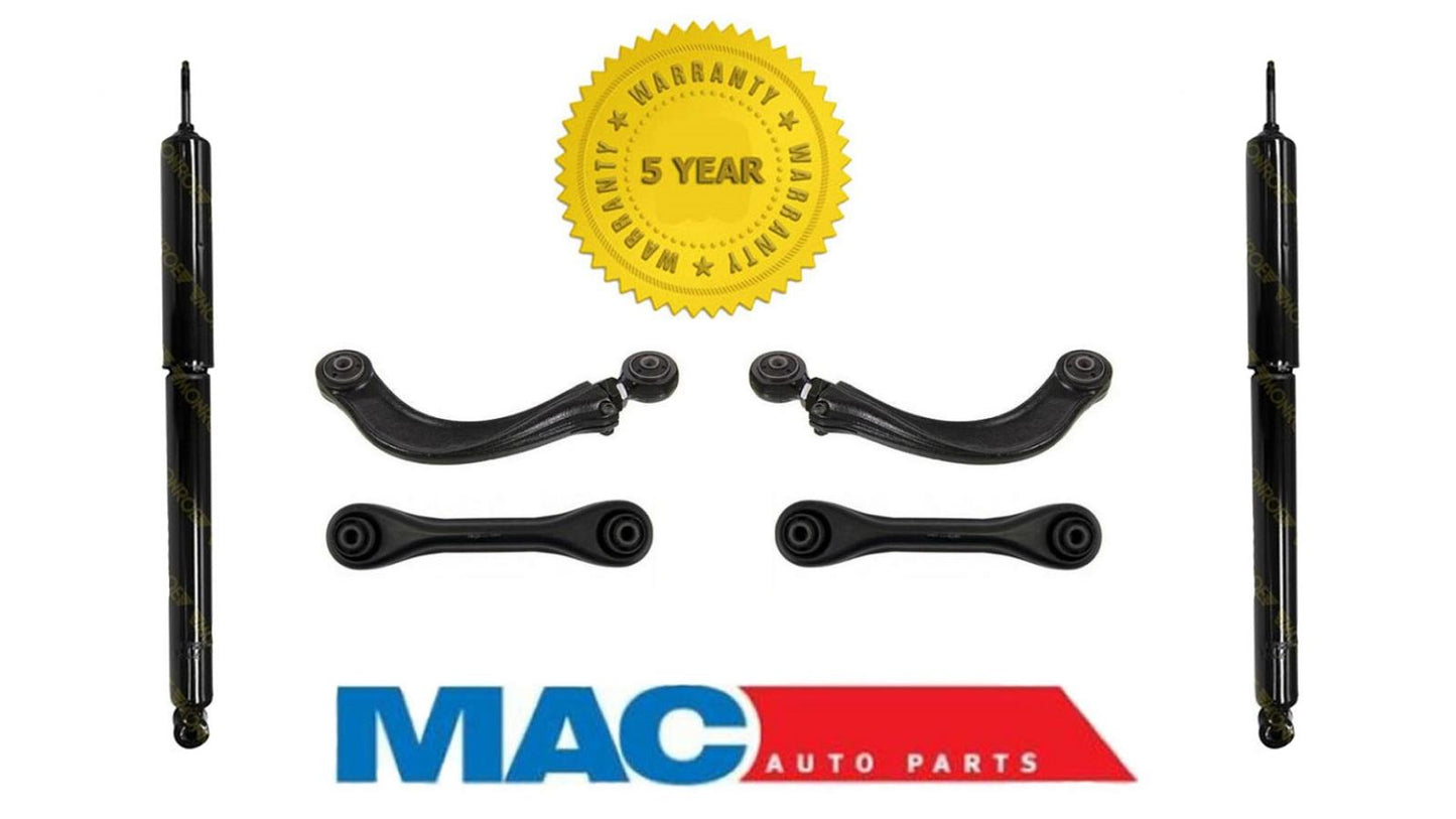 Se adapta a FOCUS Sedan & Hatch 00-11 (4) brazos de control inferiores traseros con (2) amortiguadores traseros