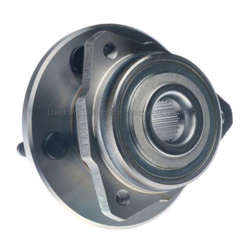 Fits 02-05 Liberty Without ABS WH513178 Wheel Bearing and Hub Assembly, Front