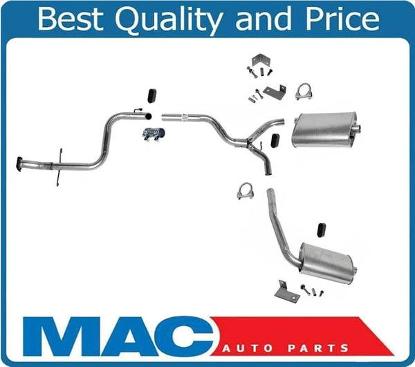 91-93 Cutlass Supreme 90-93 Grand Prix 3.1L Dual Exhaust Muffler Pipe System