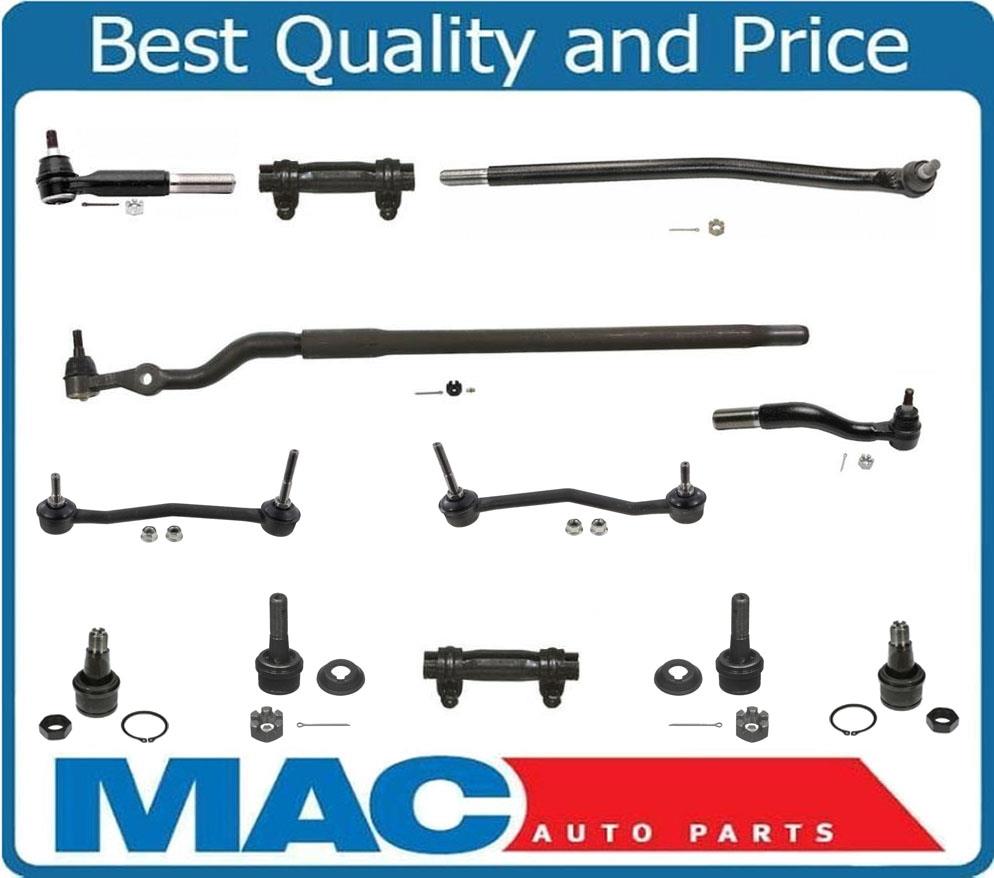 Steering Parts Adjusting Sleeve Ball Joint Rack End Excursion F350 F250 12pc