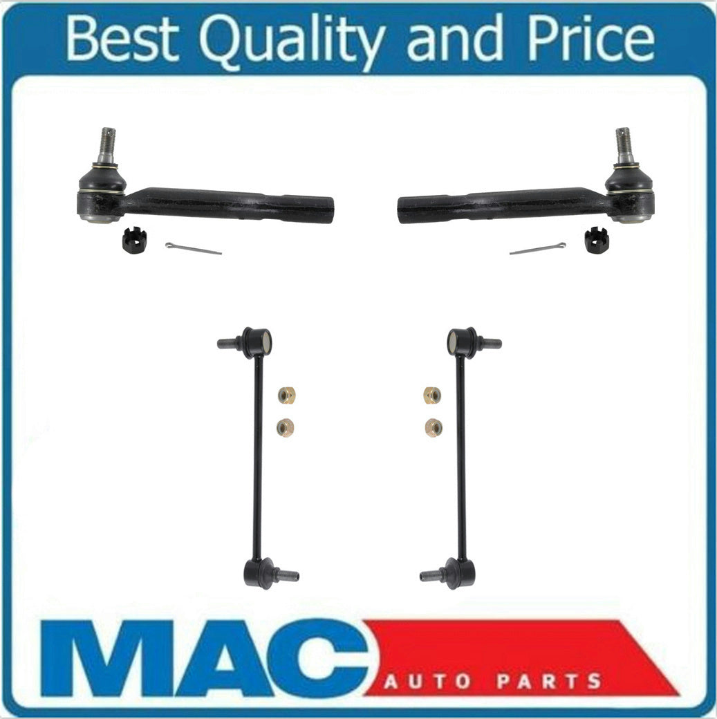 4 Pieces Chassis KIt Outer Inner Tie Rod Ends Sway Bar links 01 02 03 HIghlander