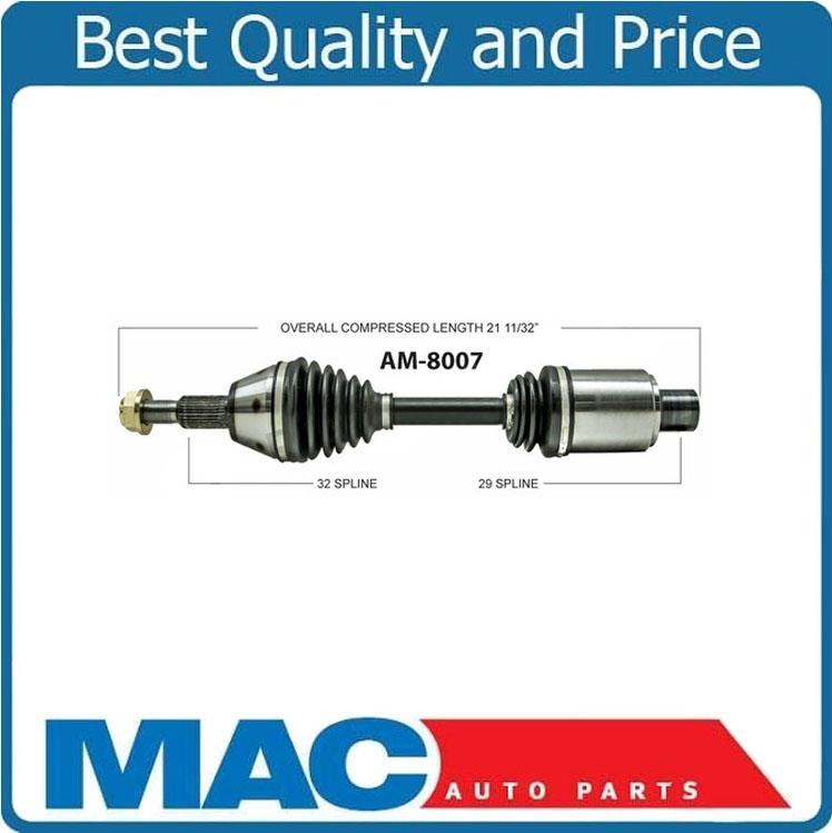 CV Axle Shaft-New AM-8007 Fits For 07-11 Nitro 07-12 Liberty P/S AWD 4x4 3.7 4.0