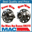 For Hyundai Azera Tucson Kia Sportage Rondo FWD Only Rear Wheel Hub Bearing