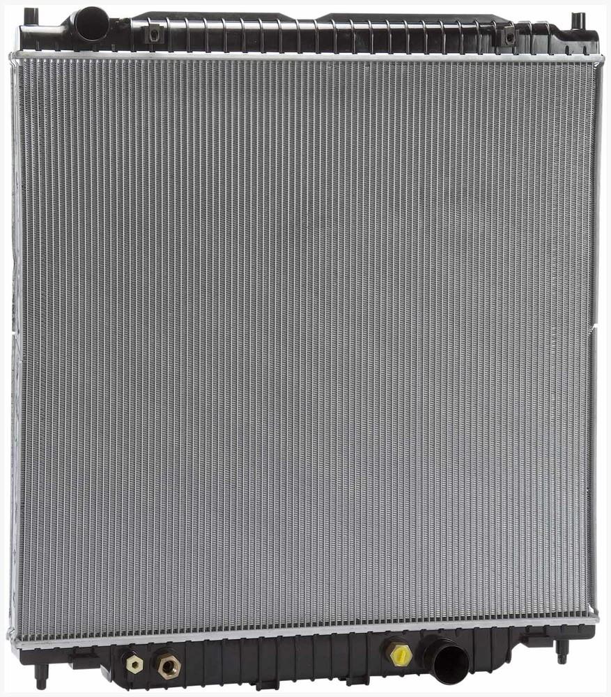 Radiator For 2005-2007 F-250 F-350 Super Duty 05-07 With 2Inch Lower Outlet