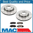 Fits 10-16 Range Rover LR4 5.0L 3.0L (2) Front Brake Rotors & Metallic Pads